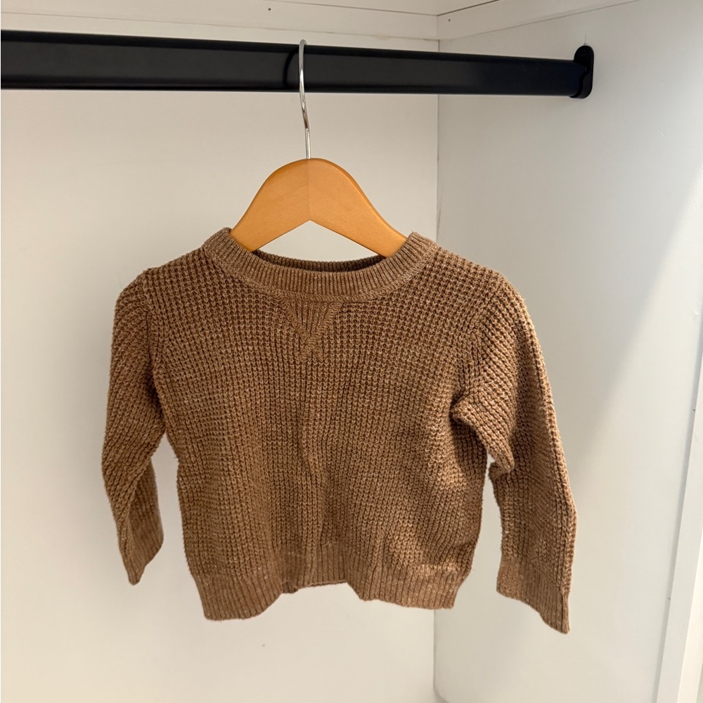 GAP Brown Crew Neck Sweater